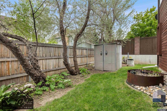 1131 W 60th St, Casper, WY 82601 - view of yard