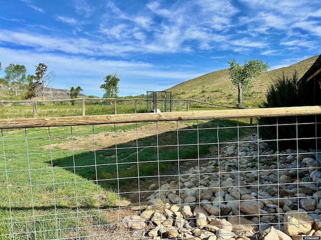 2609 Beaver Creek Rd, Shell, WY 82441 - view of yard featuring a view of countryside and a mountain view