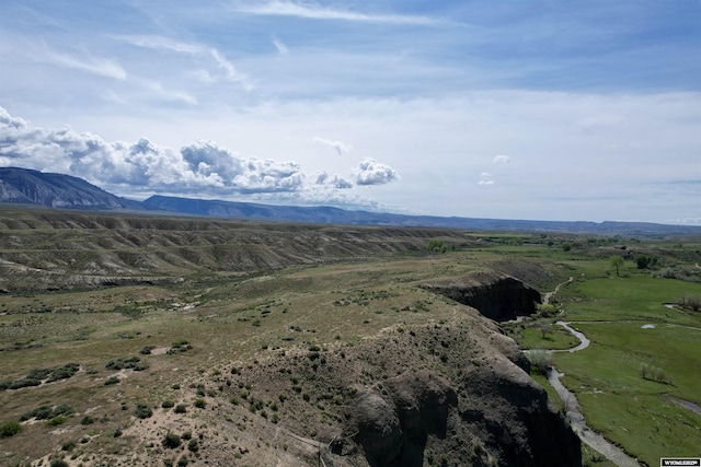 2609 Beaver Creek Rd, Shell, WY 82441 - aerial view of mountains