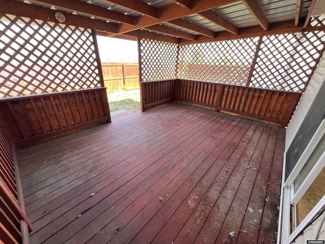 1426 Pinecrest, Riverton, WY 82501 - view of wooden terrace