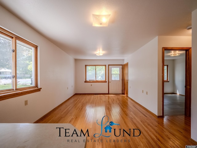 1235 S Durbin St, Casper, WY 82601 - spare room featuring light wood-type flooring and baseboards
