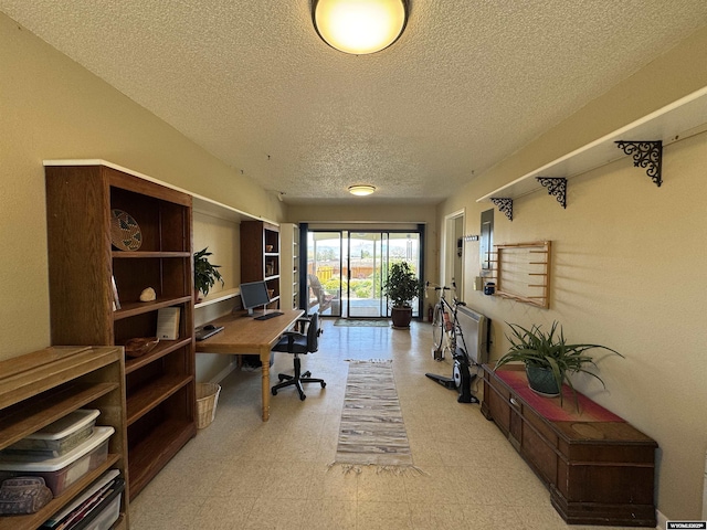 302 Clearview St, Saratoga, WY 82331 - office featuring light floors and a textured ceiling