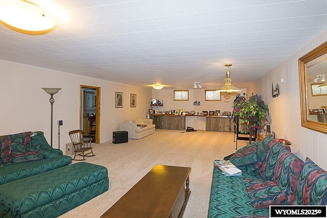 1823 Walnut St, Rock Springs, WY 82901 - view of carpeted living room