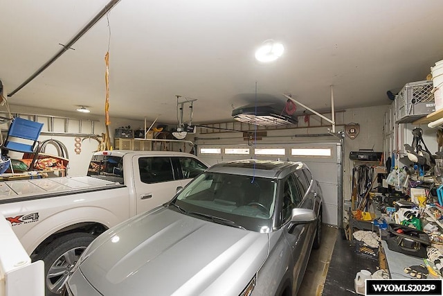 1823 Walnut St, Rock Springs, WY 82901 - garage featuring a garage door opener
