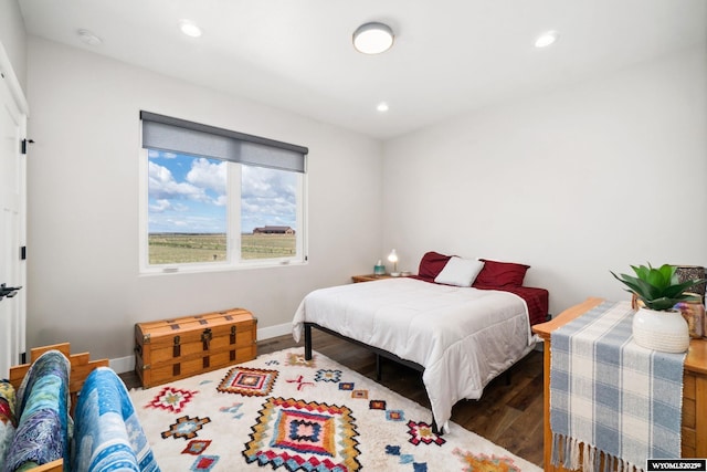 2352 Old Faithful Way, Cheyenne, WY 82009 - bedroom featuring wood finished floors, recessed lighting, and baseboards