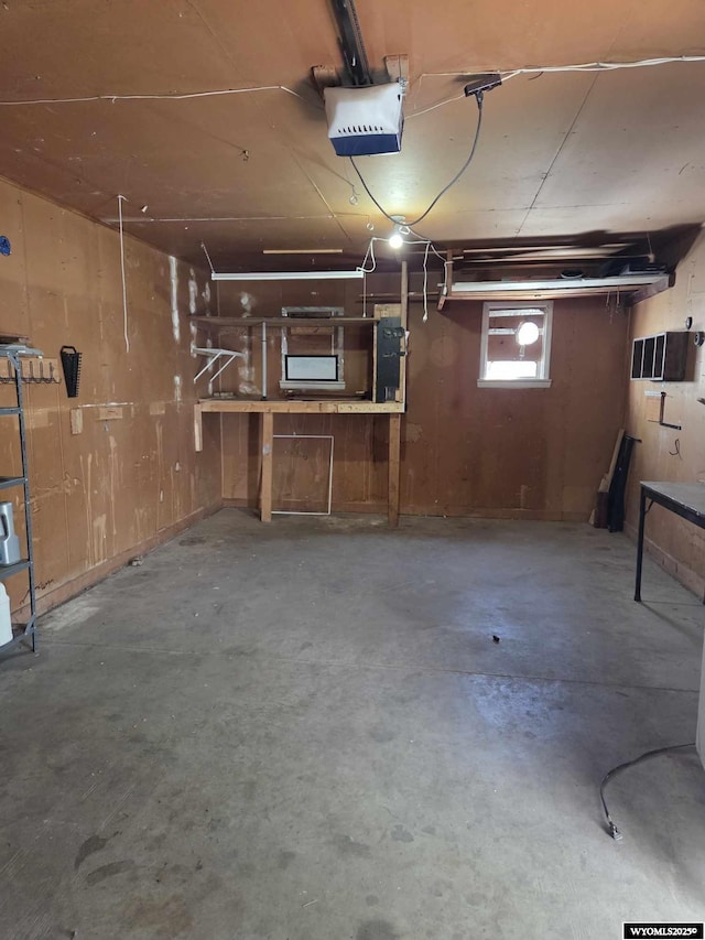1308 Howell, Worland, WY 82401 - garage with a garage door opener