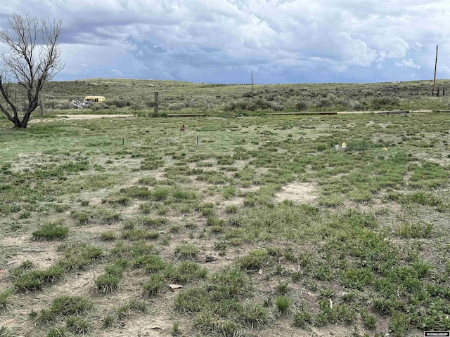 83 Calvert Ave, Hanna, WY 82327 - view of yard with a view of countryside
