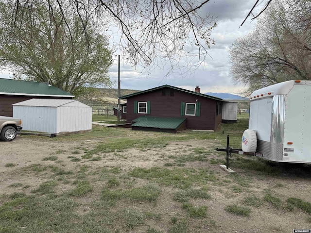 83 Calvert Ave, Hanna, WY 82327 - view of yard with an outdoor structure