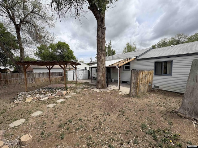 420 S 6th St, Riverton, WY 82501 - view of yard featuring a patio area