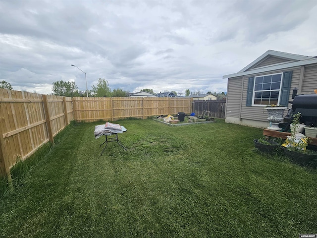 212 Vero Ln, Buffalo, WY 82834 - view of yard featuring a vegetable garden