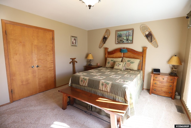 478 Upper French Creek Rd, Buffalo, WY 82834 - bedroom with light colored carpet