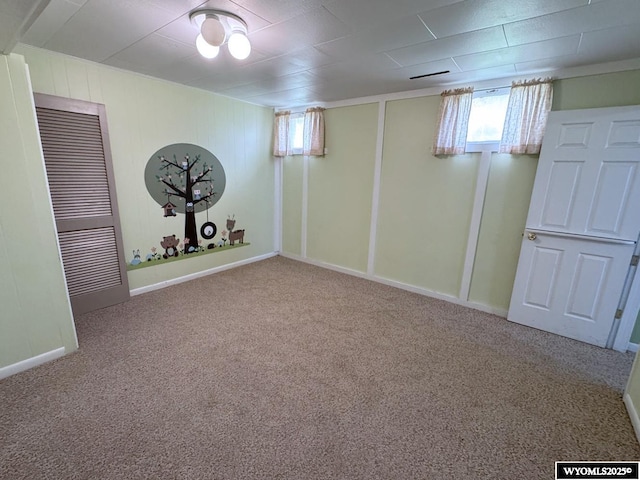 402 S 7th St E, Riverton, WY 82501 - basement featuring carpet and baseboards
