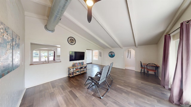 737 Cascade St, Lander, WY 82520 - living area featuring healthy amount of natural light and wood finished floors