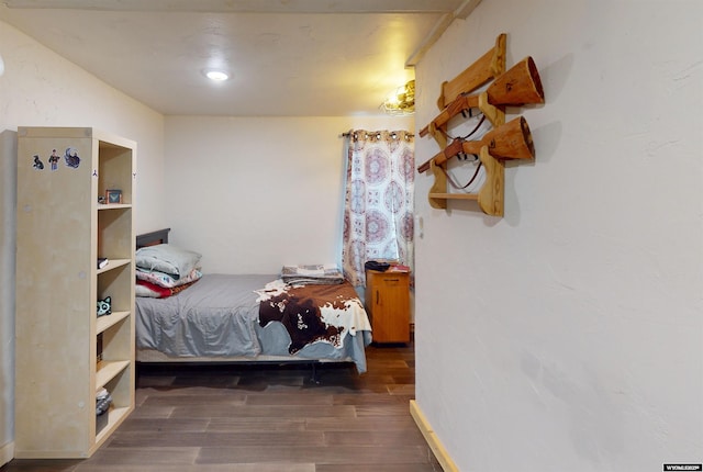 737 Cascade St, Lander, WY 82520 - bedroom with wood finished floors