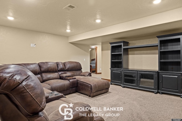 972 Cornwall St, Casper, WY 82609 - living area with carpet flooring and recessed lighting
