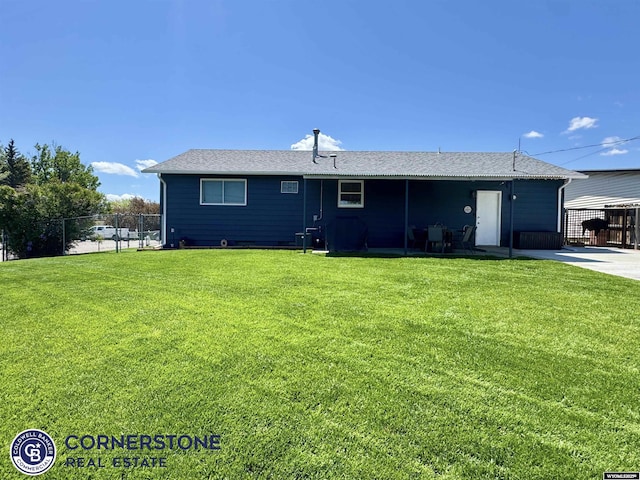 3024 Hamilton Way, Casper, WY 82609 - back of house featuring a patio