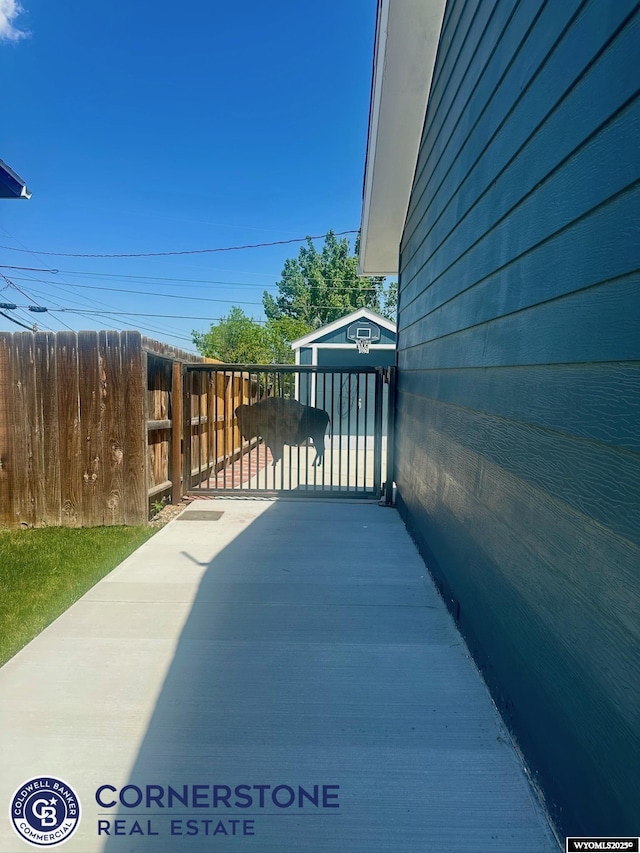 3024 Hamilton Way, Casper, WY 82609 - view of patio featuring a gate