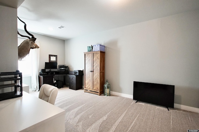 3685 Timber Wolf Ct, Casper, WY 82604 - bedroom featuring carpet floors, a desk, baseboards, and recessed lighting