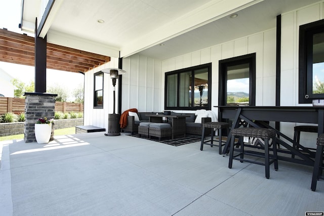 3685 Timber Wolf Ct, Casper, WY 82604 - view of patio / terrace featuring outdoor lounge area