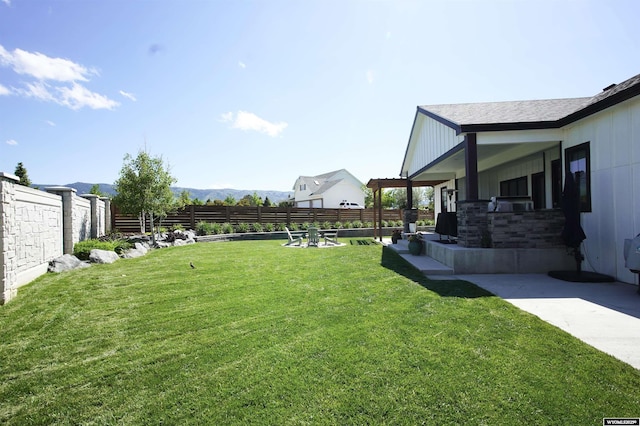 3685 Timber Wolf Ct, Casper, WY 82604 - view of yard featuring a patio