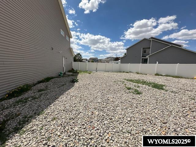 517 Archers Trl, Rock Springs, WY 82901 - view of fenced backyard