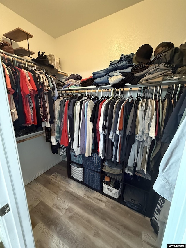 1765 New Mexico St, Green River, WY 82935 - walk in closet featuring wood finished floors