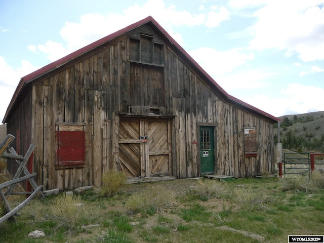 20 N Granier Ave, Atlantic City, WY 82520 - view of barn