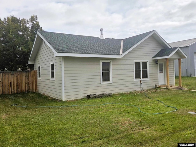 311 3rd St, Ten Sleep, WY 82442 - view of front of house with a shingled roof