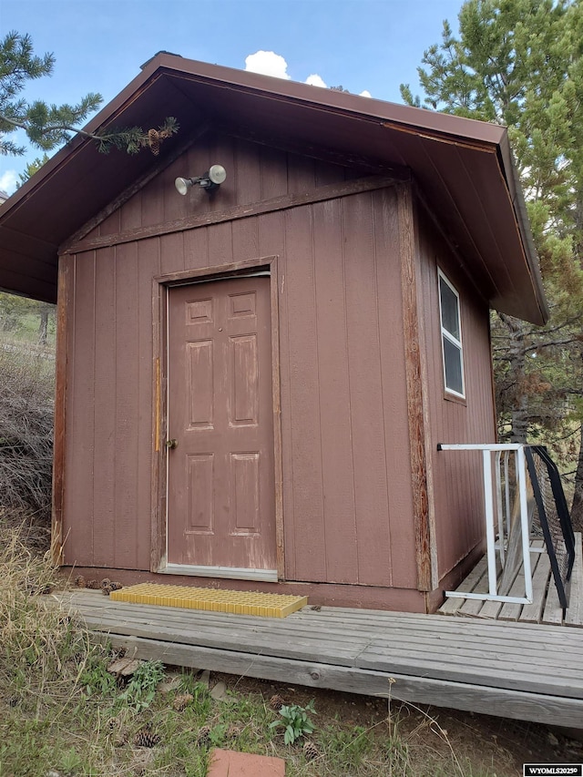 8 Lookout Ln, Dubois, WY 82513 - view of shed