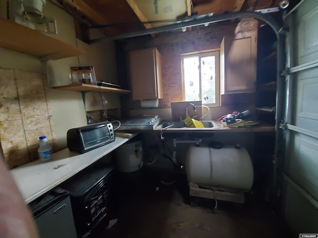 8 Lookout Ln, Dubois, WY 82513 - kitchen featuring a sink