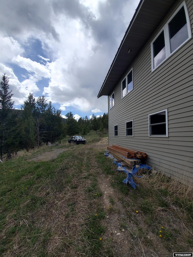 8 Lookout Ln, Dubois, WY 82513 - view of yard