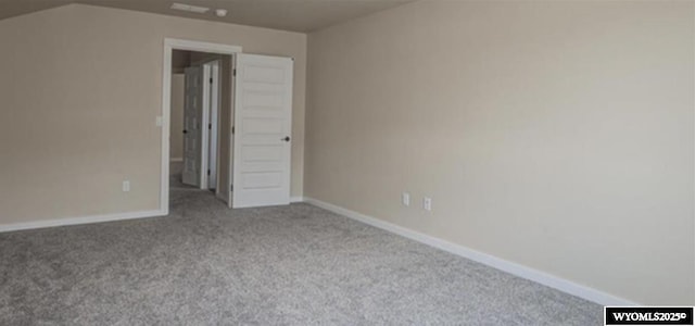 827 Dusty Ter, Mills, WY 82604 - unfurnished bedroom featuring carpet and baseboards