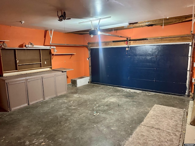 2318 Inverness Blvd, Rawlins, WY 82301 - garage featuring a garage door opener