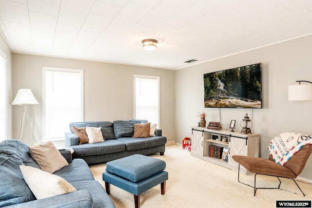 195 W Gatchell, Buffalo, WY 82834 - living room with carpet flooring