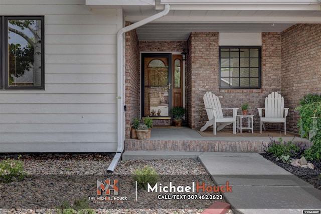 2001 Newport, Casper, WY 82609 - entrance to property featuring a porch