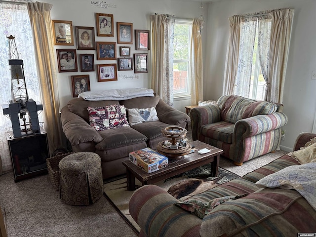 808 E Adams Ave, Riverton, WY 82501 - living area featuring carpet floors