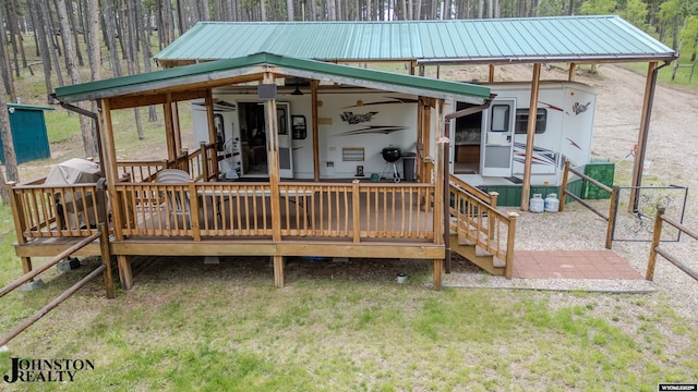 2921 Esterbrook Rd, Esterbrook, WY 82633 - view of deck