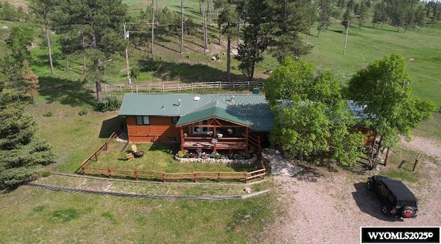 17512 US Highway 14, Carlile, WY 82721 - view from above of property