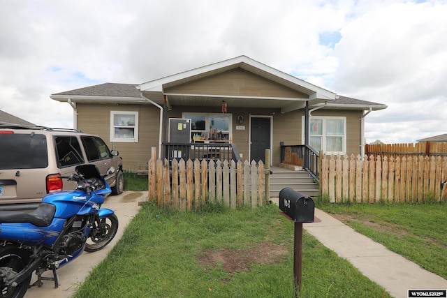 108 Tamari Dr, Buffalo, WY 82834 - bungalow-style house featuring covered porch