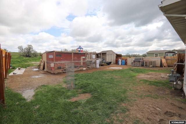 108 Tamari Dr, Buffalo, WY 82834 - view of yard with exterior structure