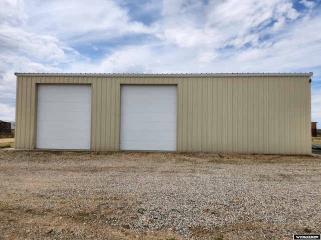 2 Freight Wagon Rd, Farson, WY 82932 - view of detached garage