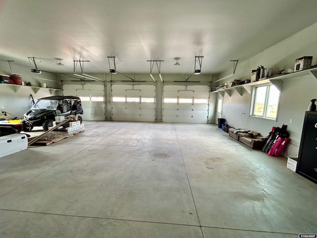 207 Eagle Dr, Greybull, WY 82426 - garage with a garage door opener