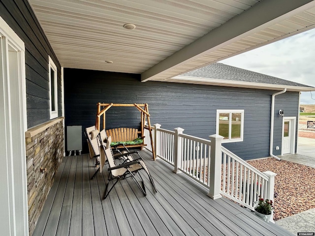 207 Eagle Dr, Greybull, WY 82426 - view of deck