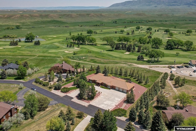 2867 Ardon Ln, Casper, WY 82609 - bird's eye view of mountains and a local golf course