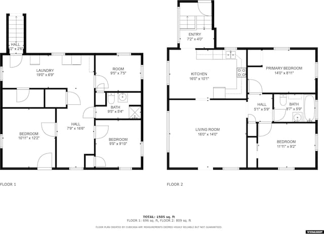210 N 5th St W, Riverton, WY 82501 - floor plan / room layout