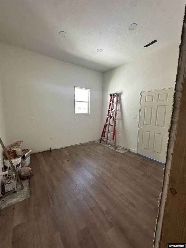 409 B St, Rock Springs, WY 82901 - spare room featuring wood finished floors