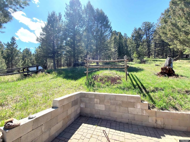 2 Lookout Ln, Dubois, WY 82513 - view of yard featuring a view of trees