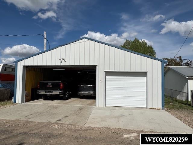 309 Susie Ave, Diamondville, WY 83116 - view of detached garage