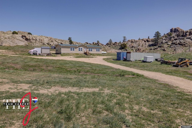 67 Monument Creek Rd, Hanna, WY 82327 - view of grassy yard