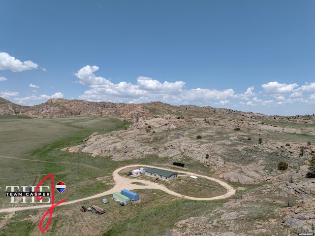 67 Monument Creek Rd, Hanna, WY 82327 - view of mountain background with rural landscape